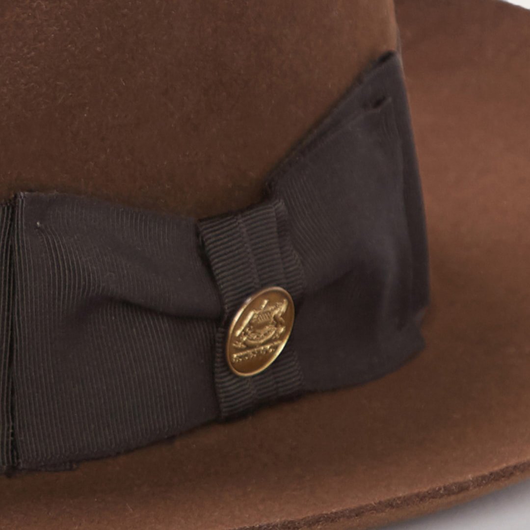 Temple Fedora | Stetson Mink
