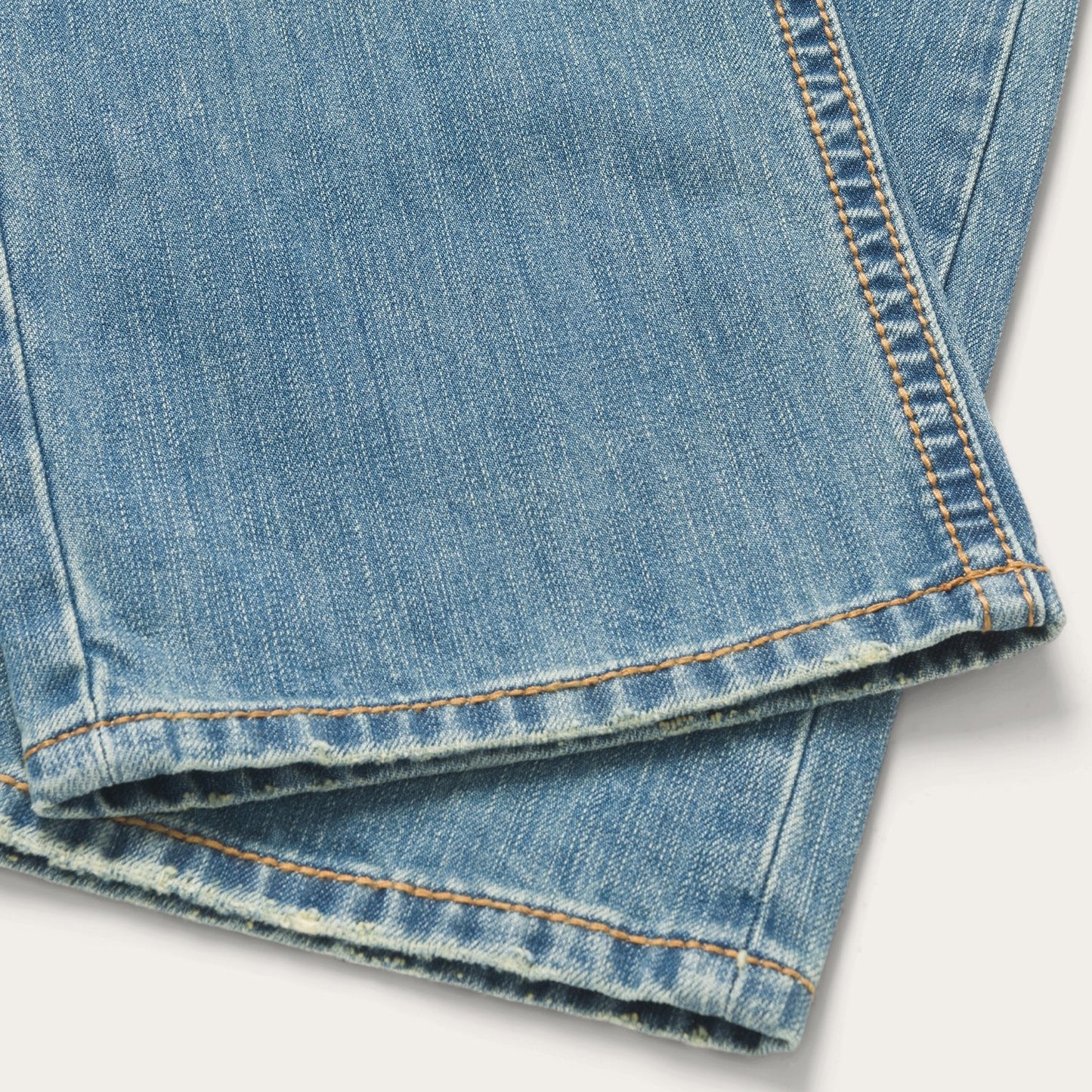 1520 Fit Light Wash Jeans With Tacking | Stetson Blue