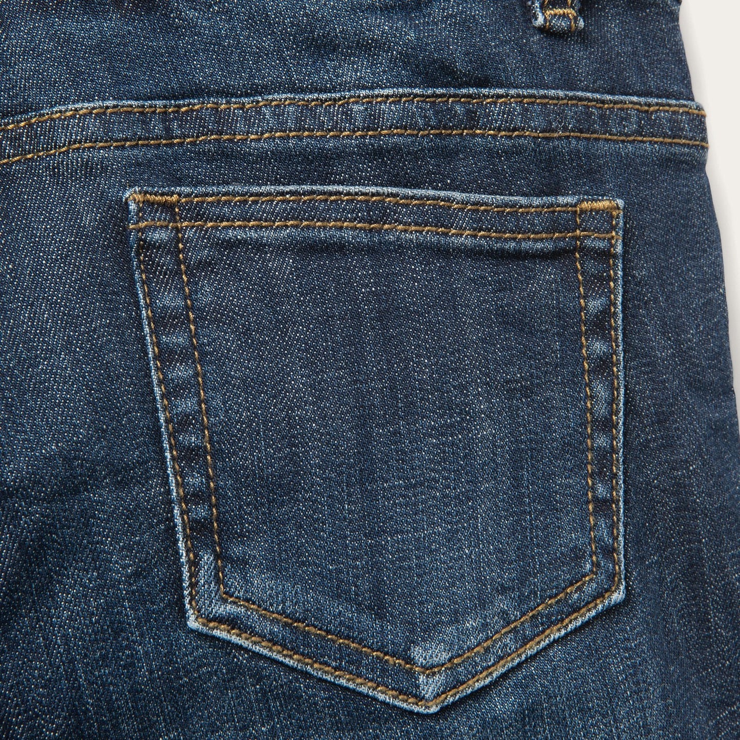 Dark Wash Denim Shorts | Stetson Blue