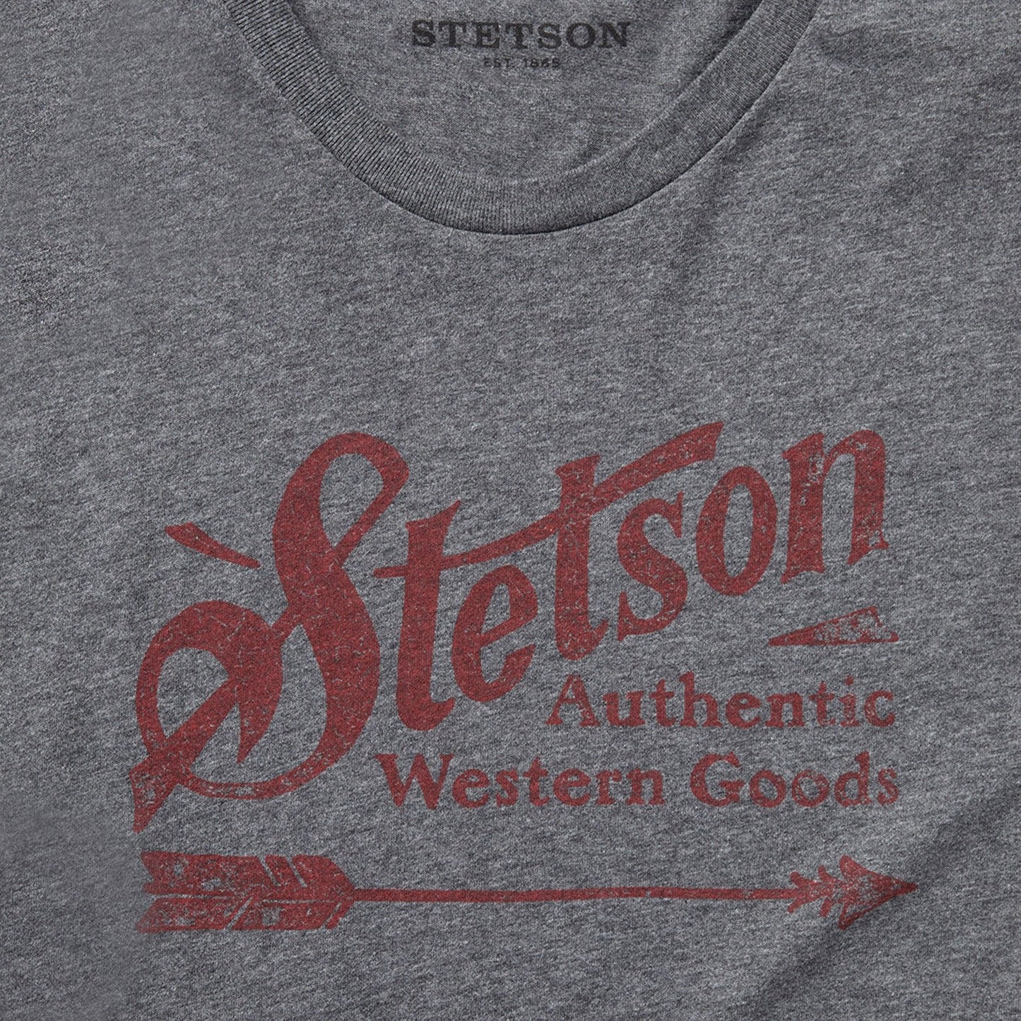 Vintage Arrow Graphic Tee | Stetson Grey