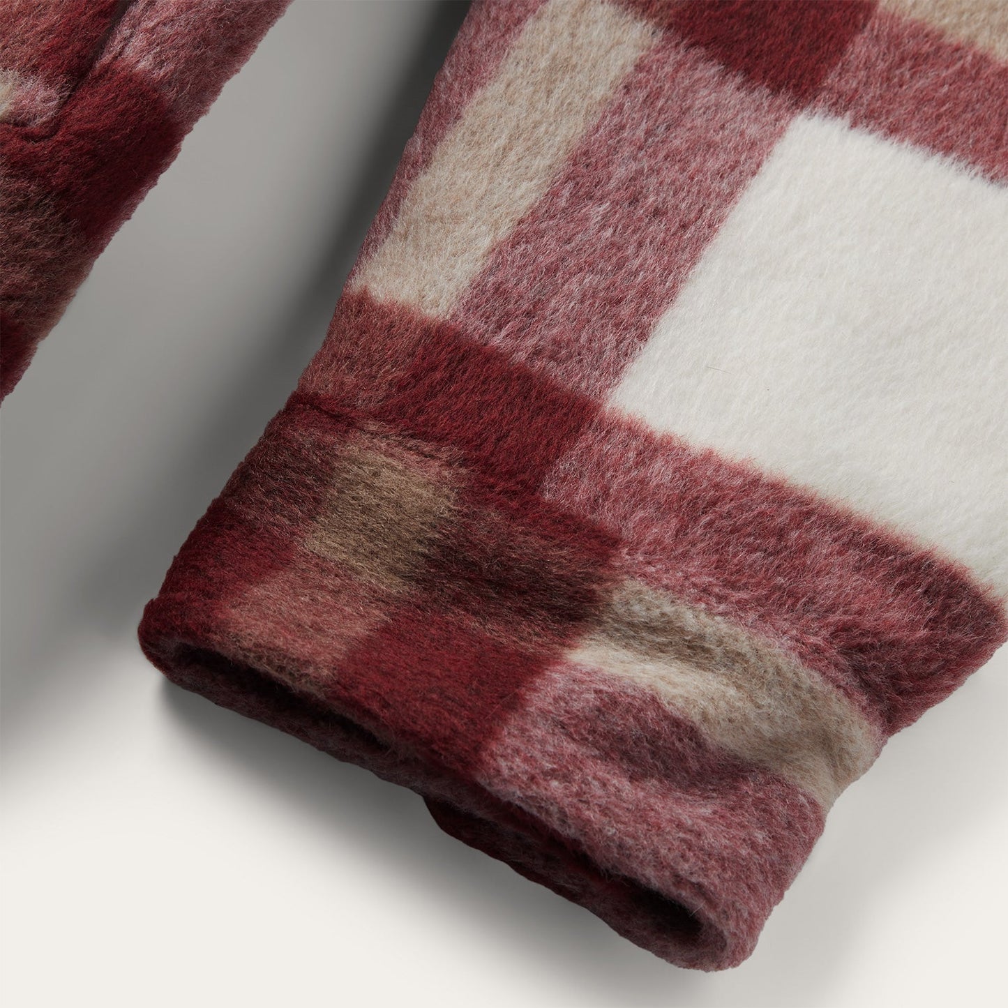 Plaid Lined Jac-Shirt | Stetson Red