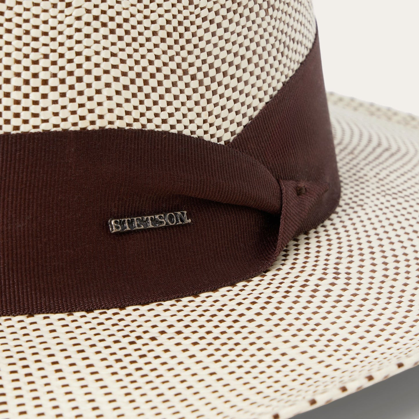 Double Bogey Raffia Straw Hat | Stetson Natural Brown