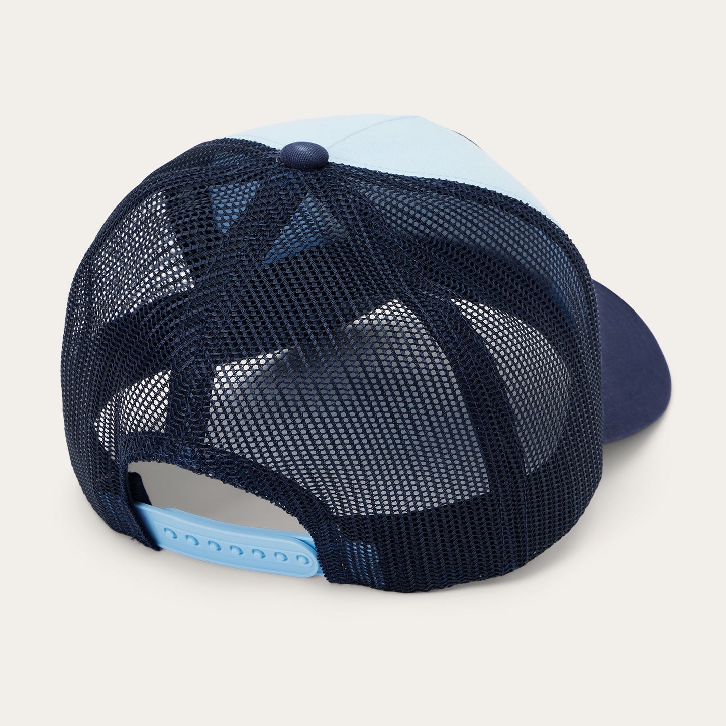 Mountain Sunset Trucker Cap | Stetson Light Blue / Navy