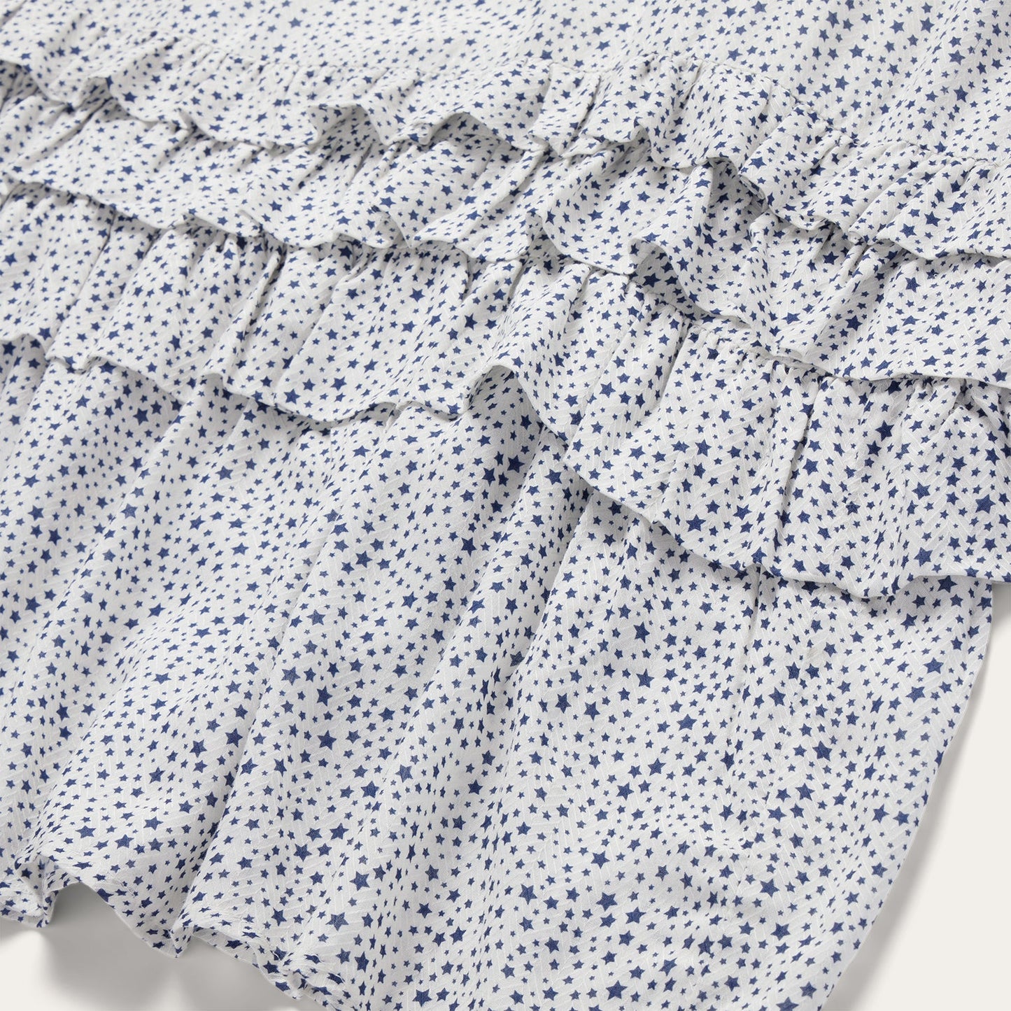 Stars Print Dress | Stetson White