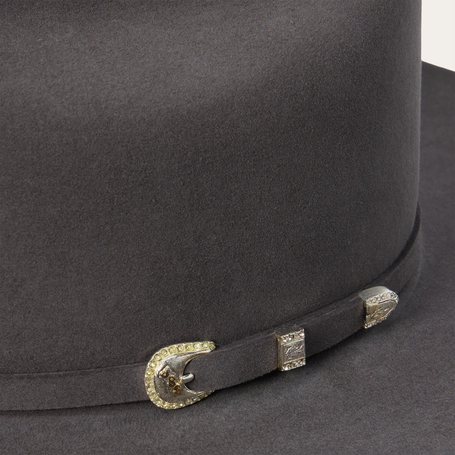 Shasta 10X Cowboy Hat - 4 1/4" Brim | Stetson Charcoal
