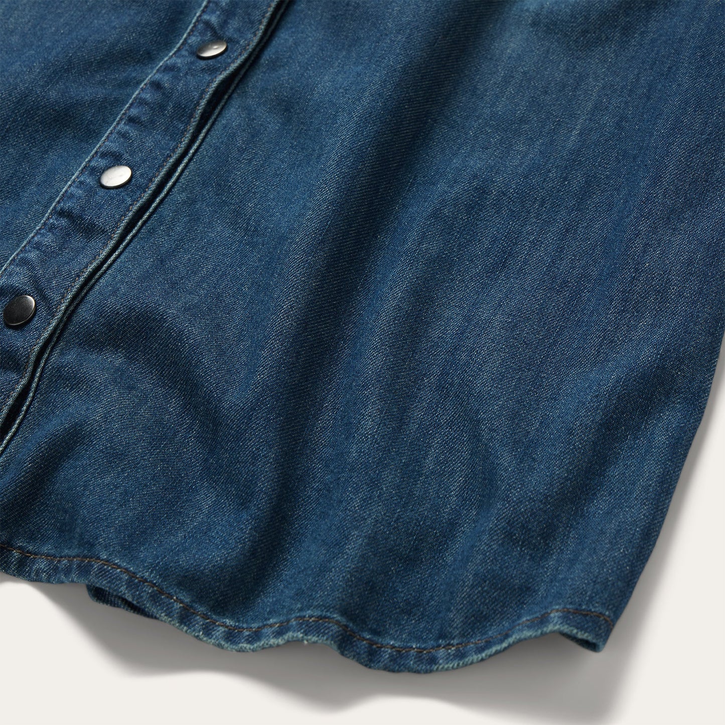 Lavish Denim Shirt Dress | Stetson Blue