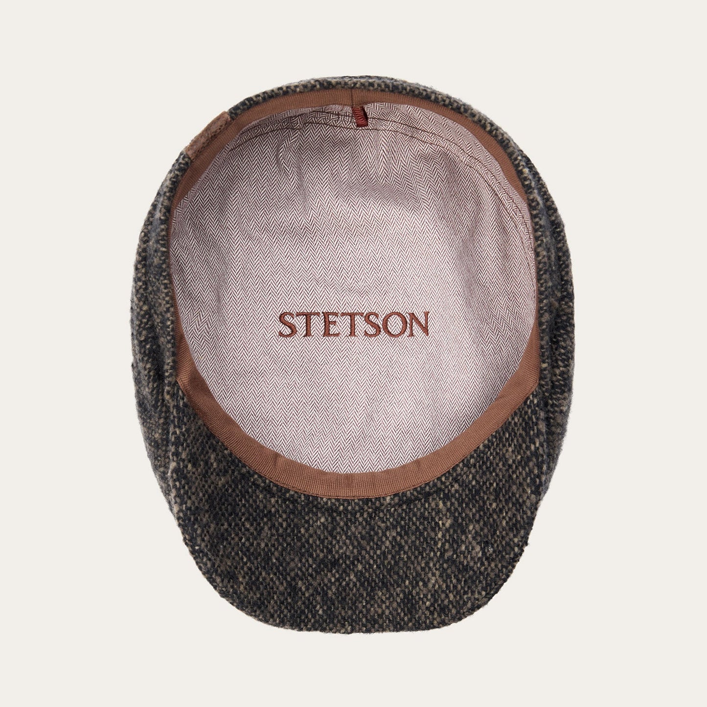 Wool Donegal Hatteras | Stetson Black/Mud