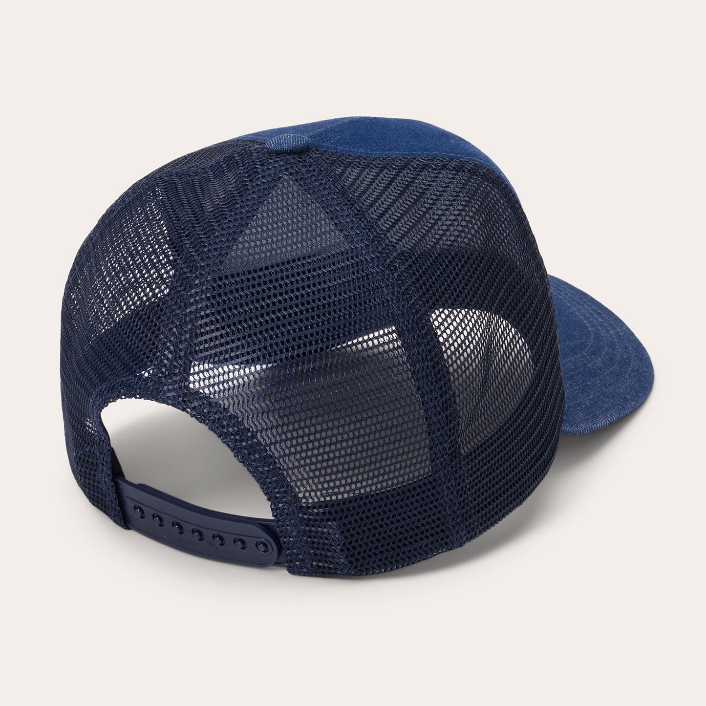 Dark Denim 1865 Patch Trucker Cap | Stetson Blue