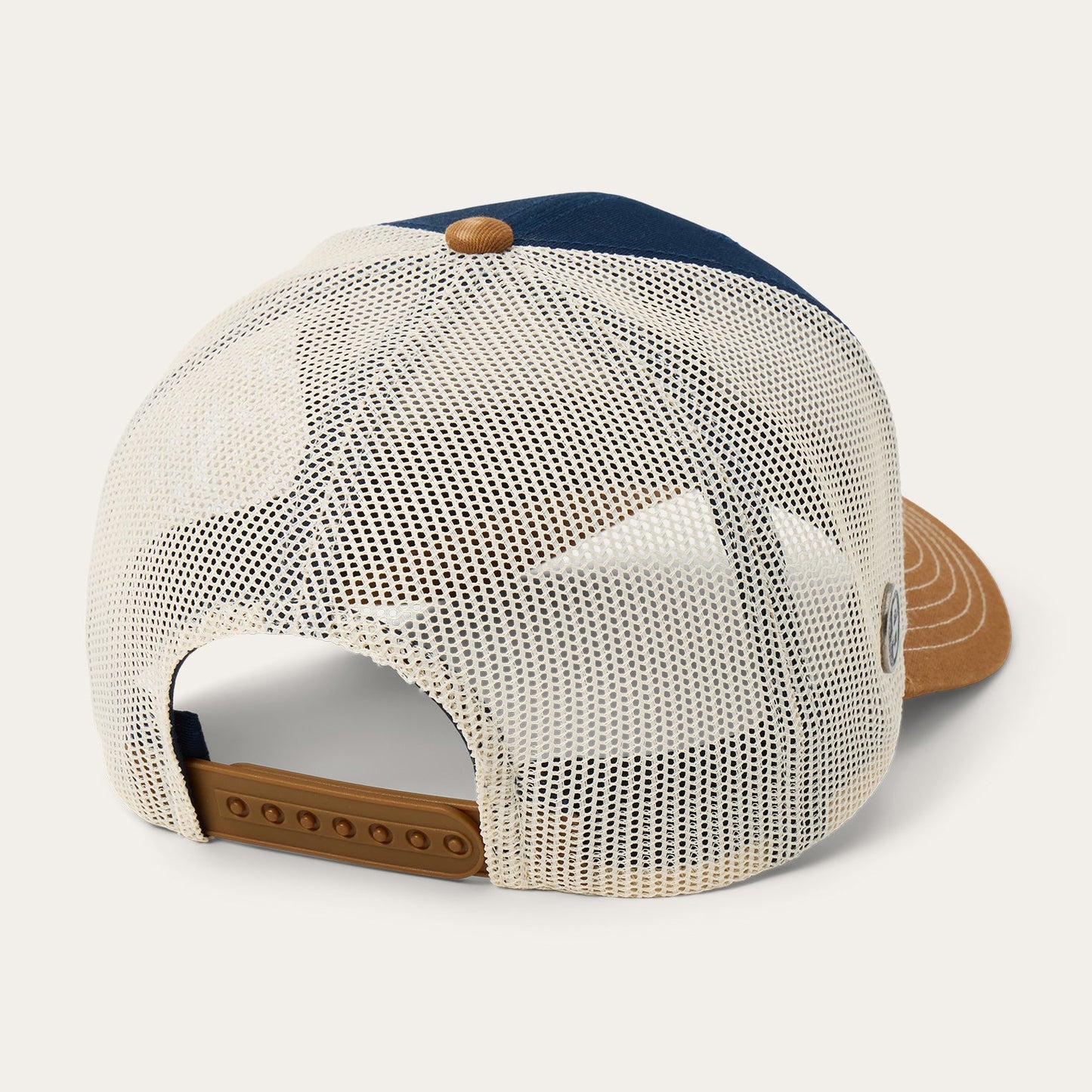 Vintage Patch Trucker Hat | Stetson Navy