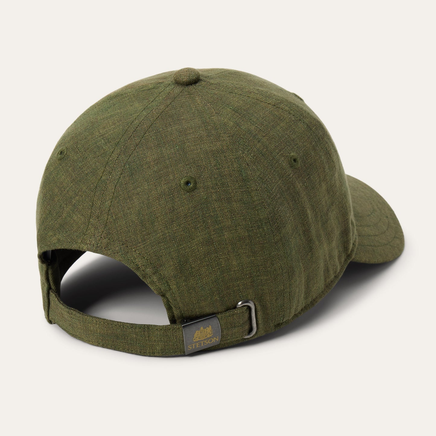 Linen Baseball Cap | Stetson Olive