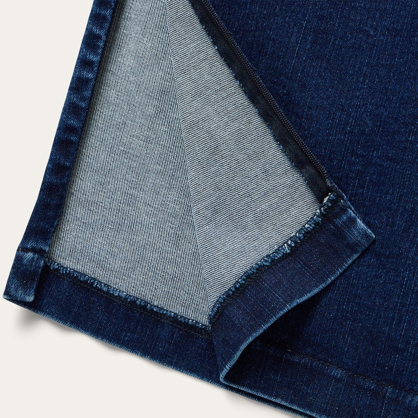 Stretch Denim Pencil Skirt | Stetson Blue