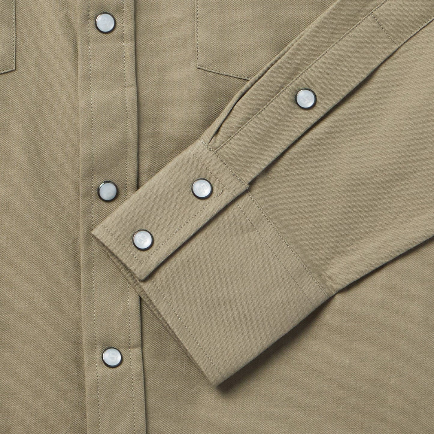 Olive Oxford Western Shirt | Stetson Olive