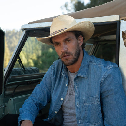 Sawmill Palm Leaf Western Hat | Stetson Toasted