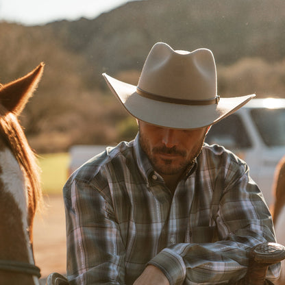 Seneca 4X Cowboy Hat | Stetson Silver Sand