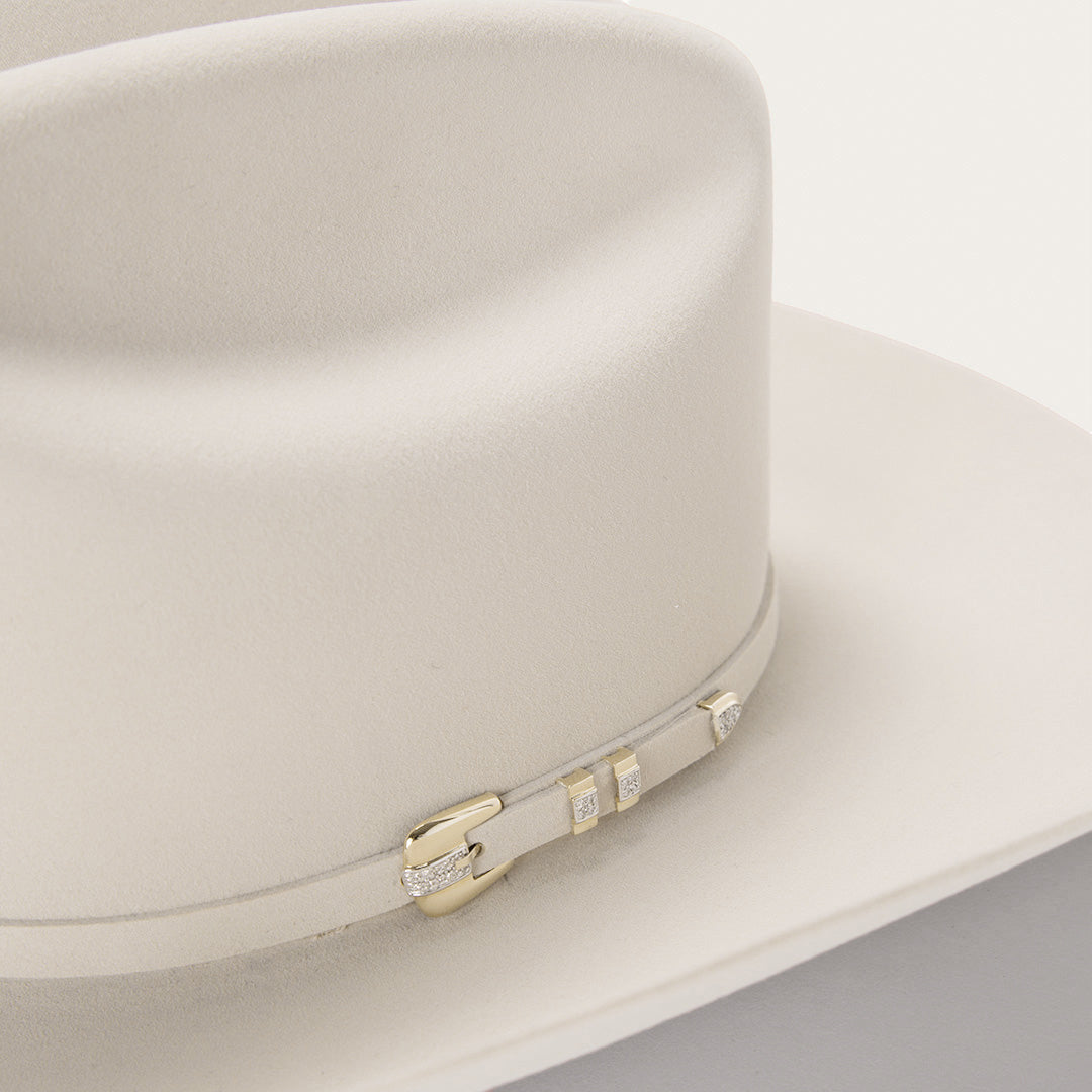 Diamante 1000X Premier Cowboy Hat | Stetson Silverbelly