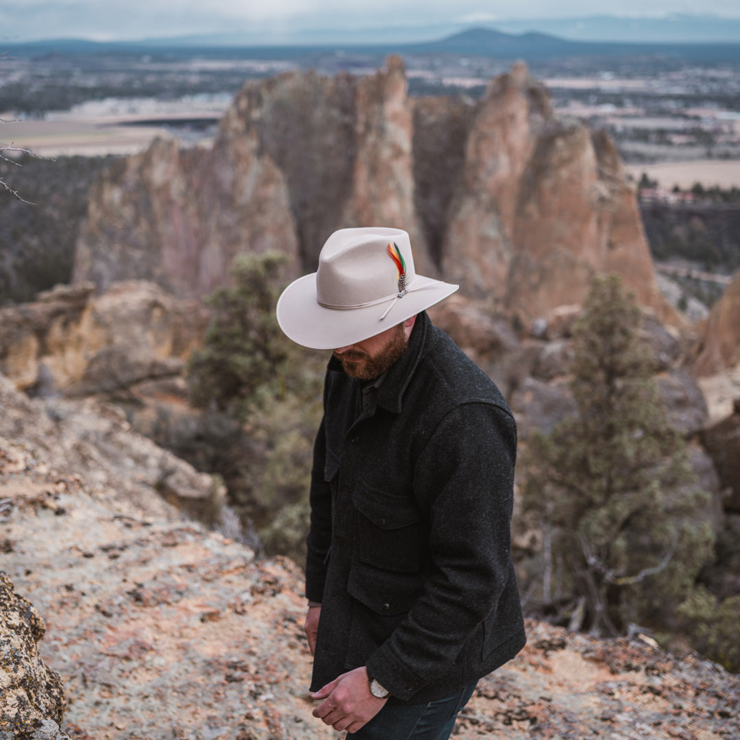 Dune 5X Gun Club Hat | Stetson Silverbelly