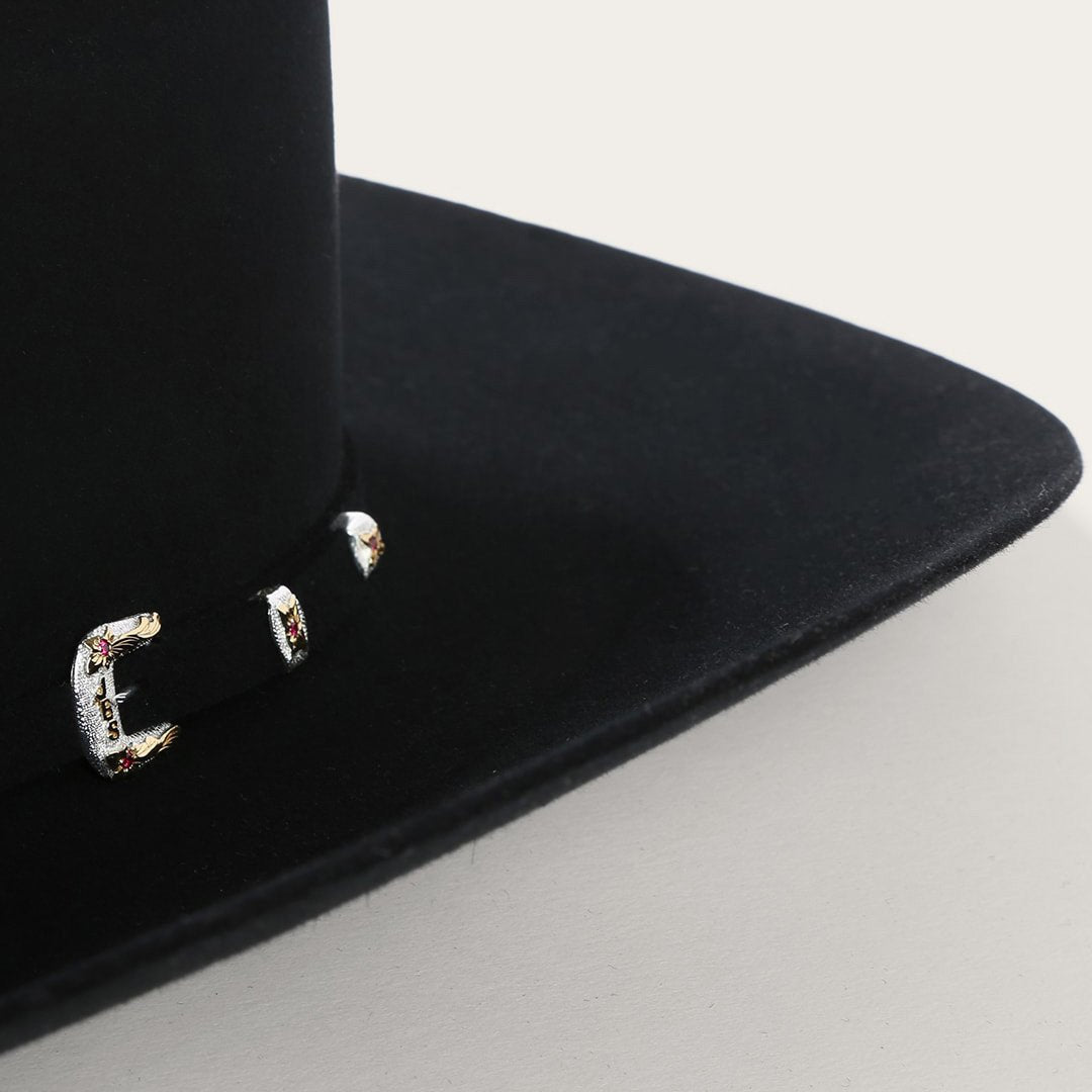 El Patron 48 Premier 30X Cowboy Hat | Stetson Black
