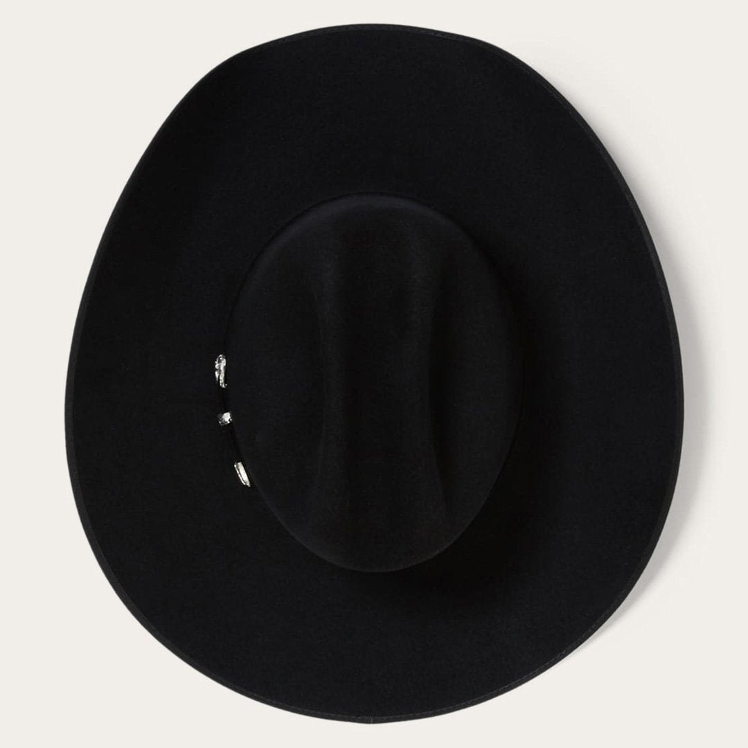 Lariat 5X Cowboy Hat - 4 5/8" Crown | Stetson Black