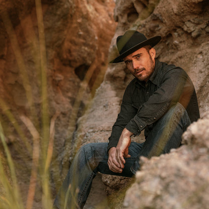Open Road 6X Cowboy Hat | Stetson Black