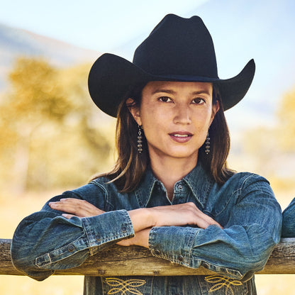 El Presidente 100X Premier Cowboy Hat | Stetson Black