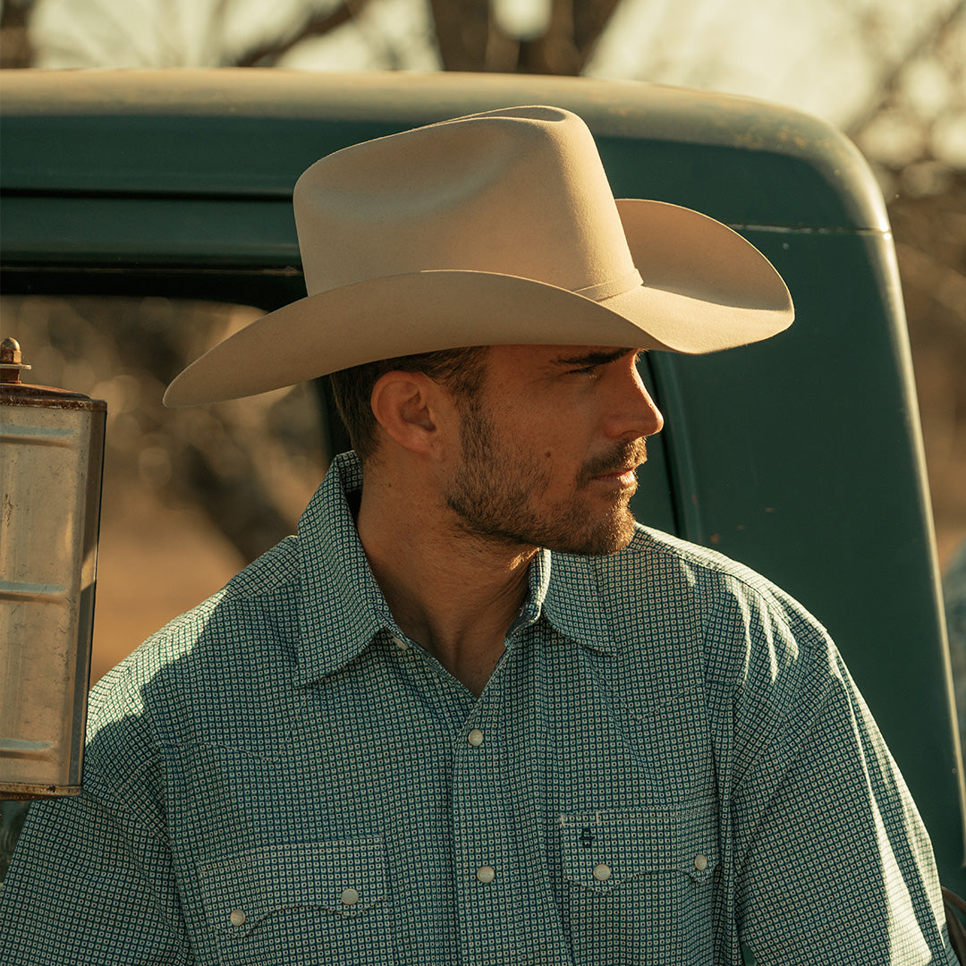 El Presidente 100X Premier Cowboy Hat | Stetson Silverbelly