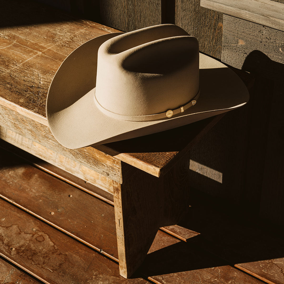 El Presidente 100X Premier Cowboy Hat | Stetson Silverbelly