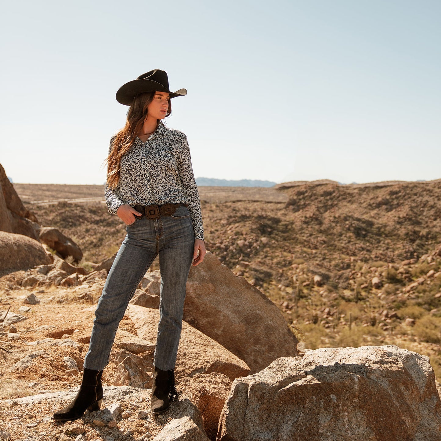Skyline 6X Cowboy Hat | Stetson Black