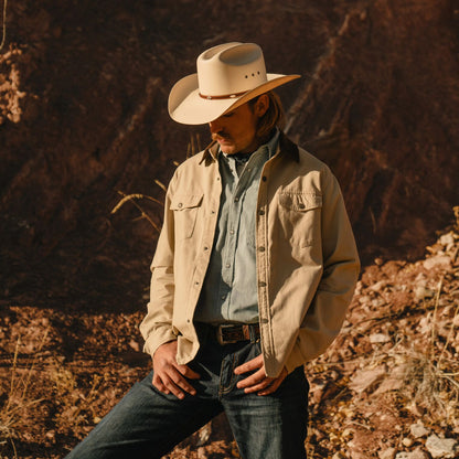 Alamo 8X Straw Cowboy Hat | Stetson Natural