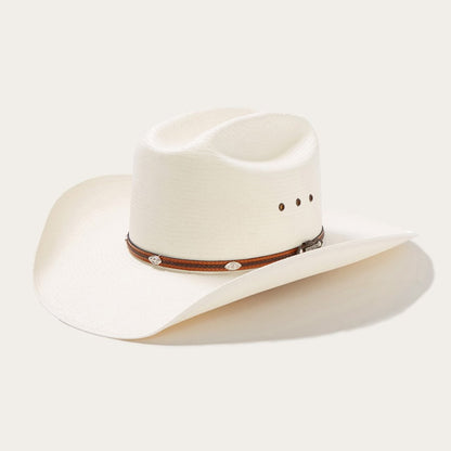 Alamo 8X Straw Cowboy Hat | Stetson Natural