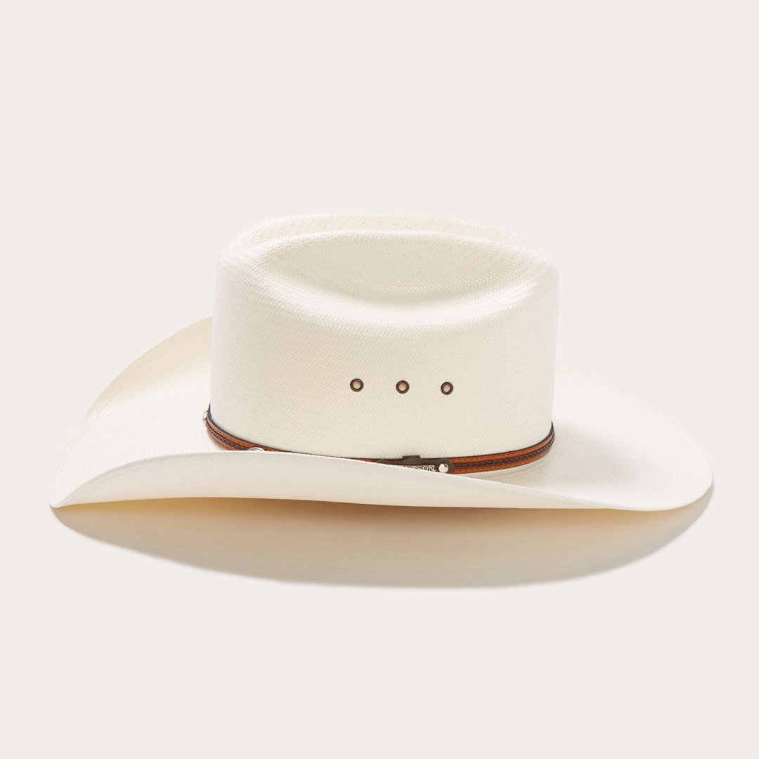 Alamo 8X Straw Cowboy Hat | Stetson Natural