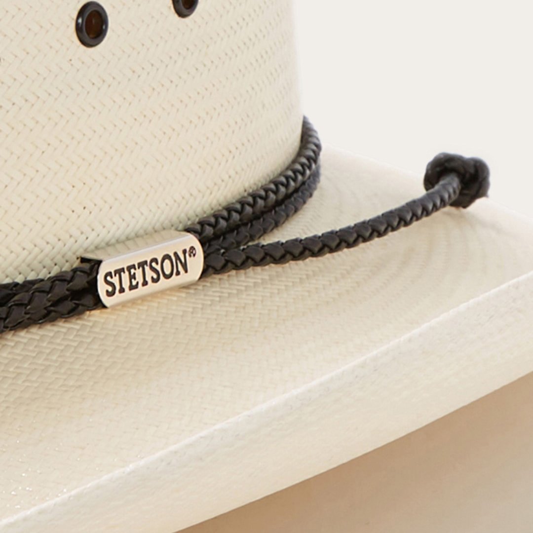 Carson 10X Straw Cowboy Hat | Stetson Natural