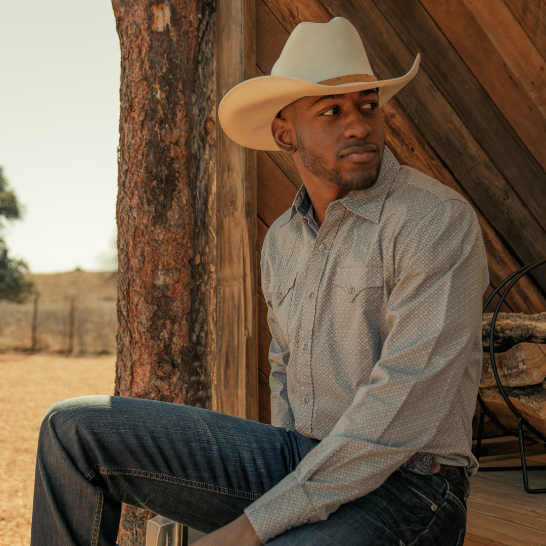 El Noble 500X Straw Cowboy Hat | Stetson Natural