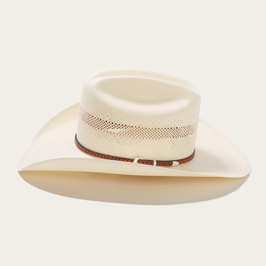 Griffin 100X Straw Cowboy Hat | Stetson Natural