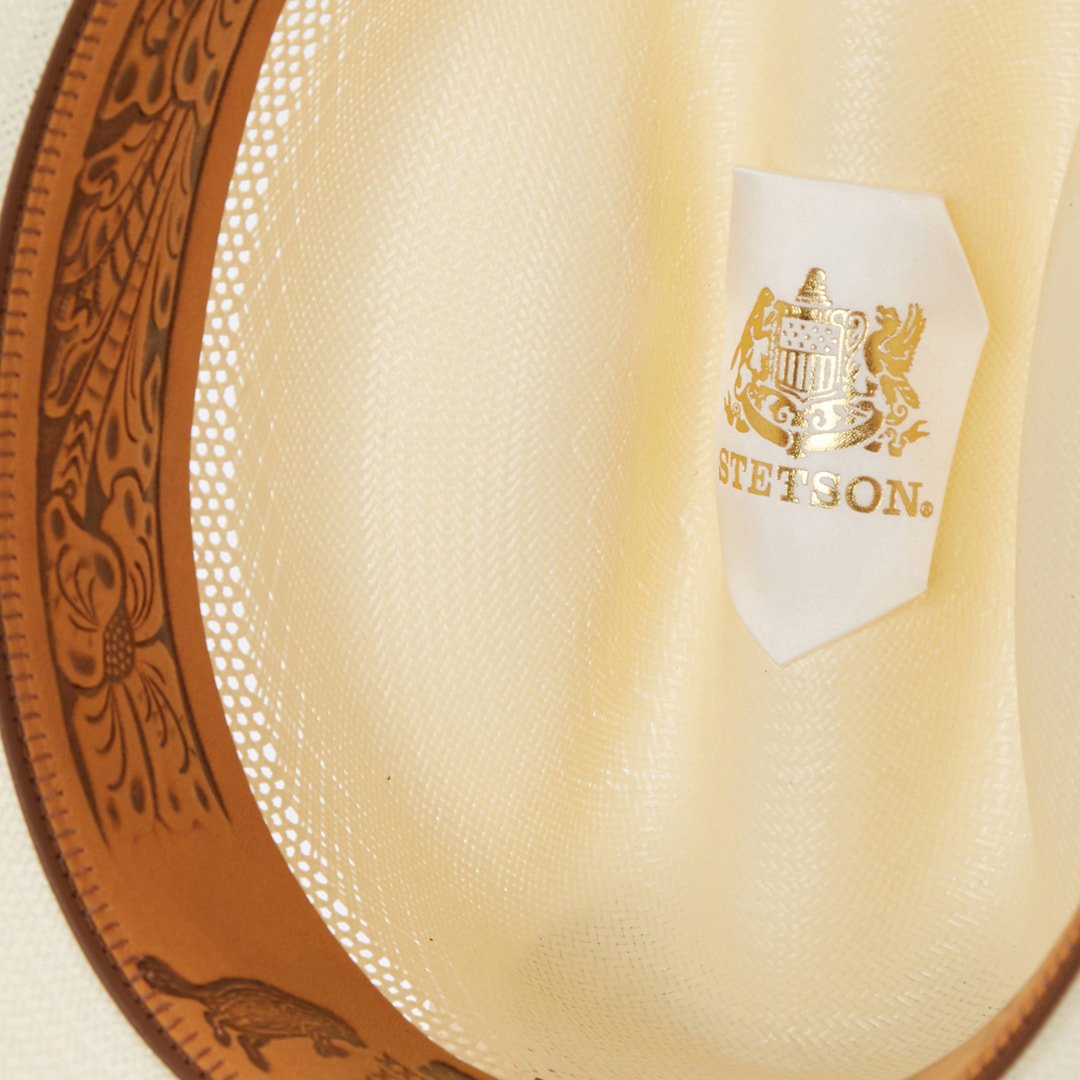 Griffin 100X Straw Cowboy Hat | Stetson Natural