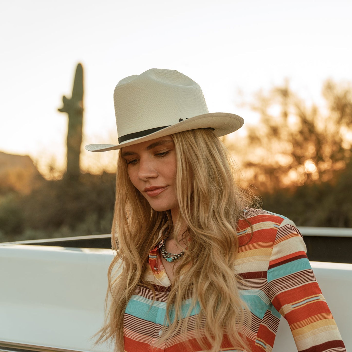 Open Road 6X Straw Cowboy Hat | Stetson Natural