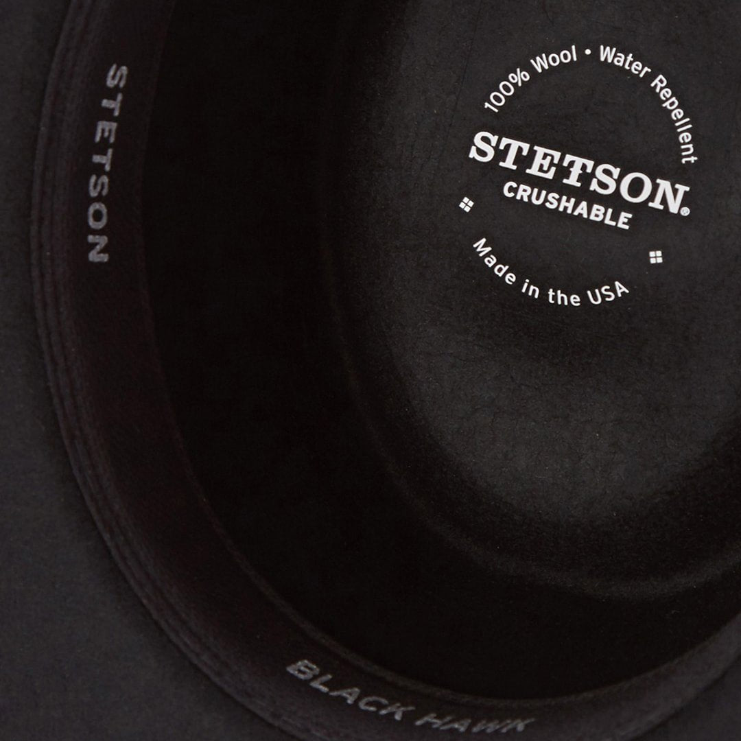 Black Hawk Outdoor Hat | Stetson Black