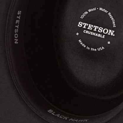 Black Hawk Outdoor Hat | Stetson Black