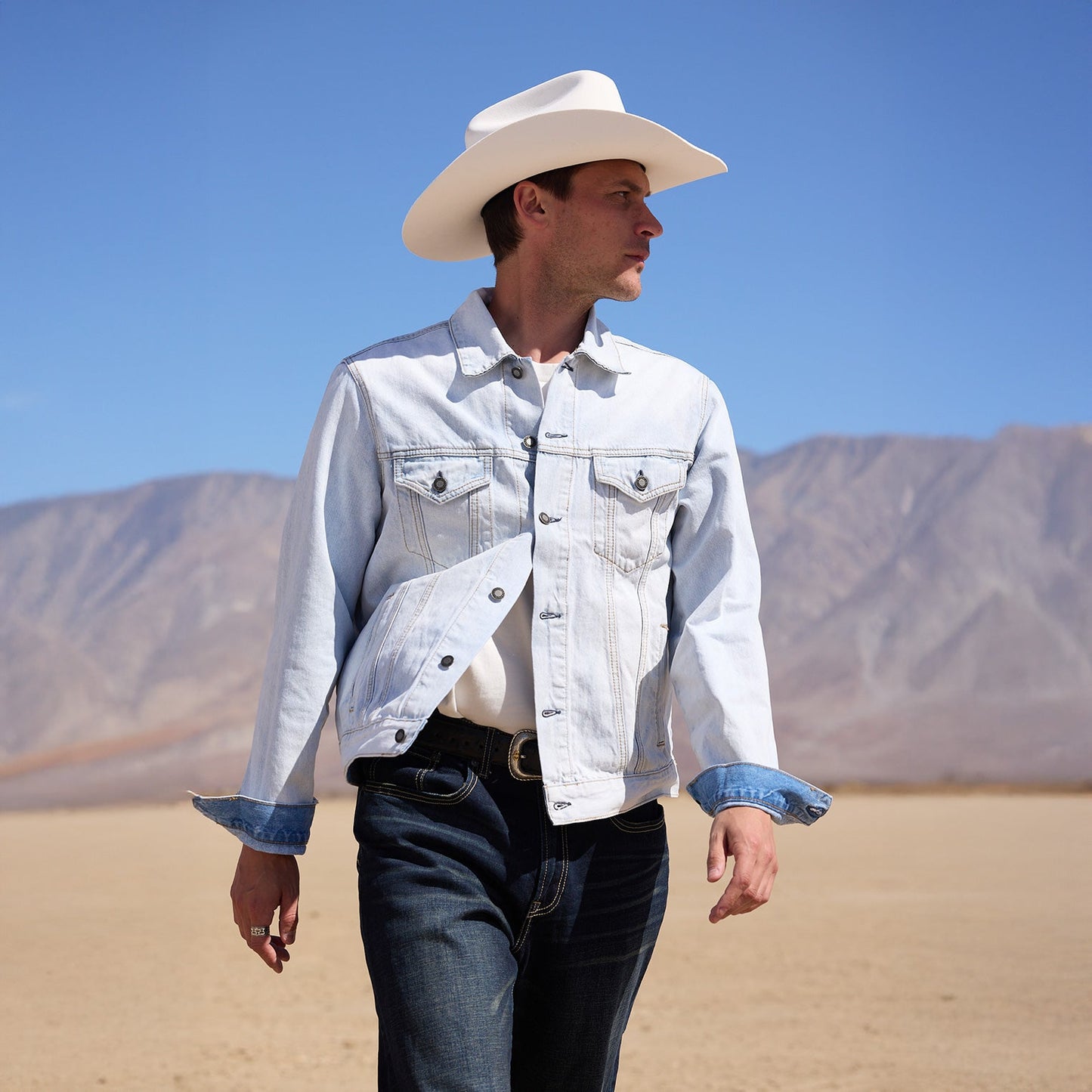Deadwood 4X Cowboy Hat | Stetson White