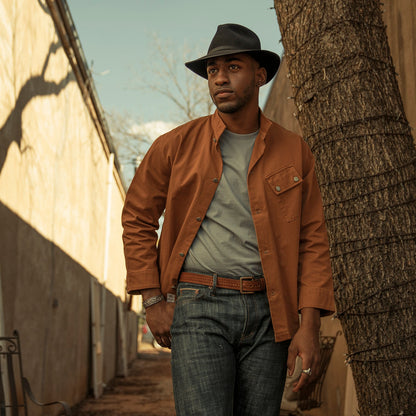 Stratoliner Fedora | Stetson Black