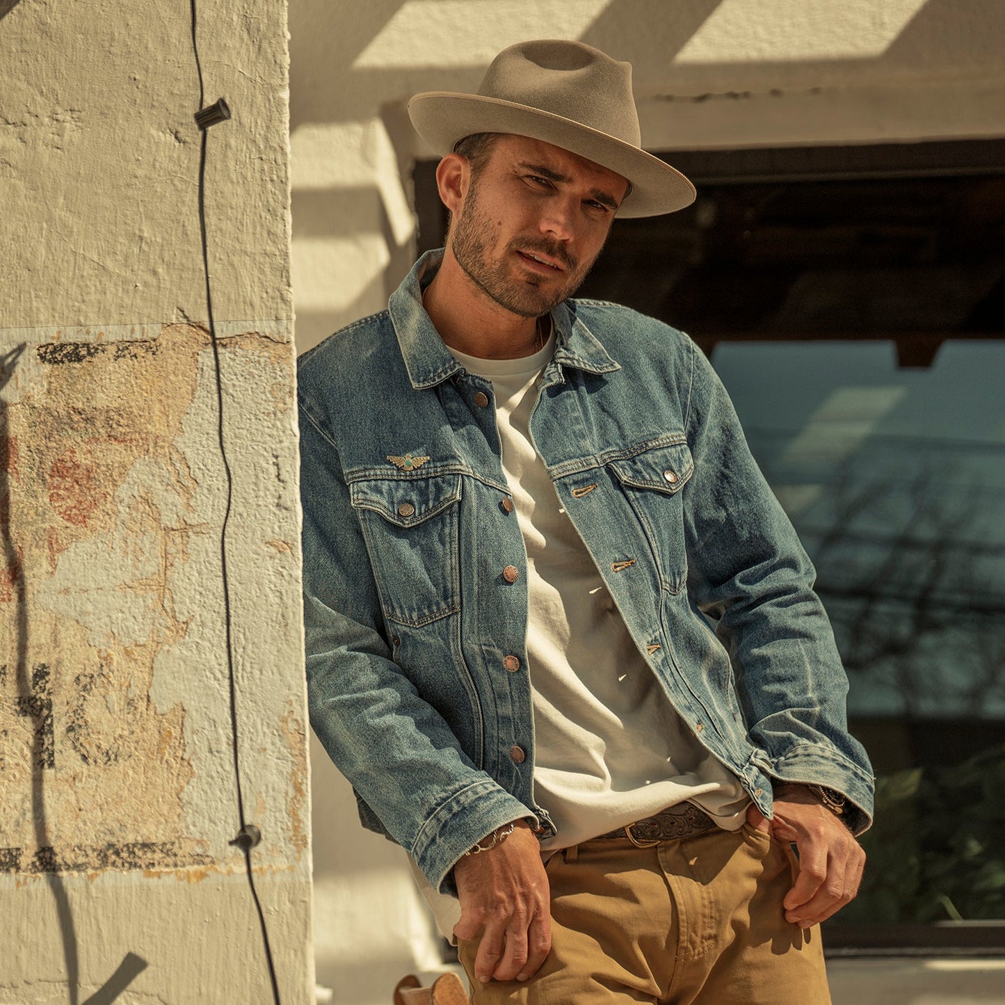 Stratoliner Fedora | Stetson Natural