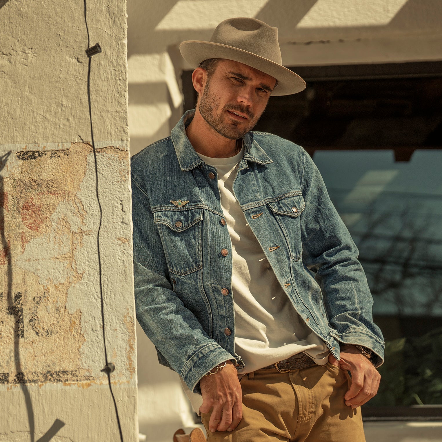 Stratoliner Fedora | Stetson Natural