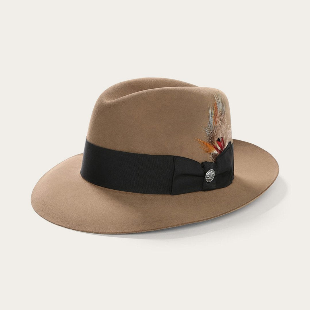 Temple Fedora | Stetson Tawny