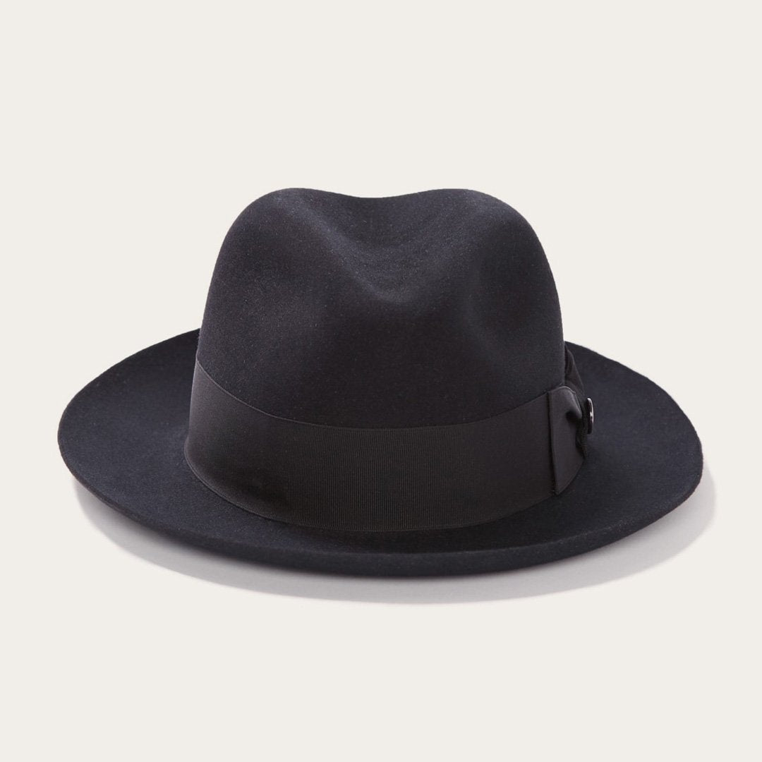 Temple Fedora | Stetson Black
