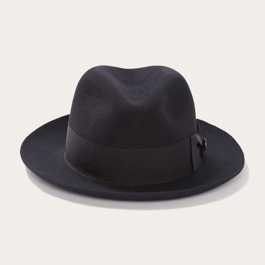 Temple Fedora | Stetson Black