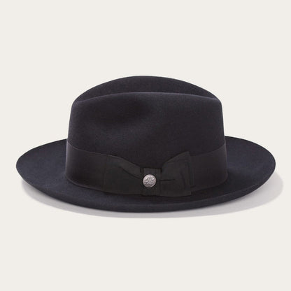 Temple Fedora | Stetson Black
