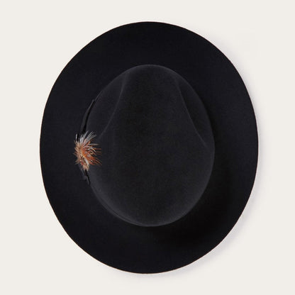 Temple Fedora | Stetson Black