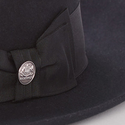 Temple Fedora | Stetson Black