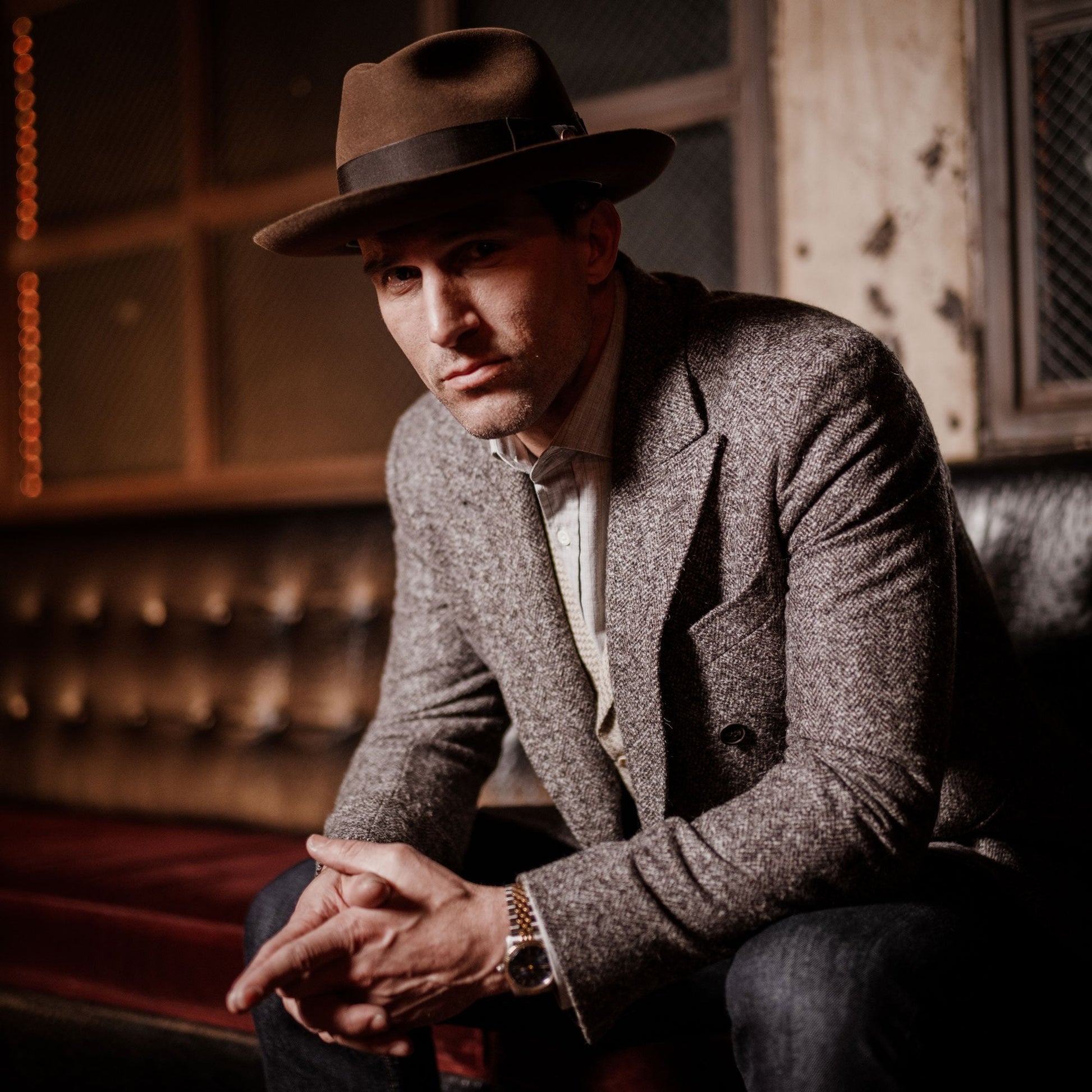 Temple Fedora | Stetson Mink