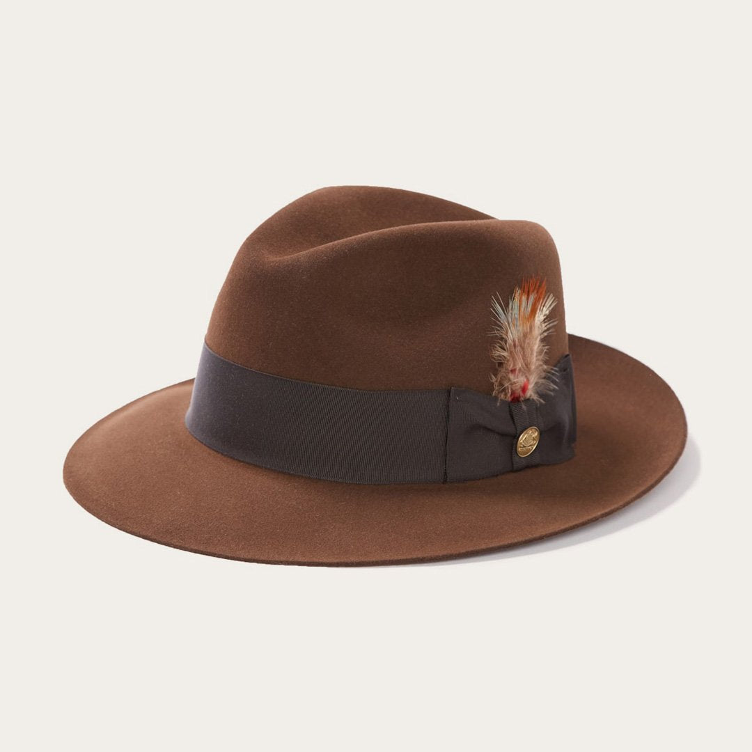 Temple Fedora | Stetson Mink