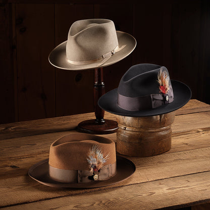 Temple Fedora | Stetson Navy
